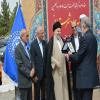 عکس اهدا نشان به حجت الاسلام و المسلمین شهرستانی