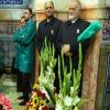 مراسم غبارروبی حرم مطهر رضوی در تیرماه ۹۸