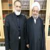 دیدار حضرت آیت الله مقتدایی با مدیرعامل و معاونین مؤسسه اهل البیت در بهمن ماه ۸۷