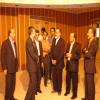 دیدار دکتر عادل، آقای بختیاری، دکتر سقائیان نژاد و مهندس حاج رسولیها با مدیرعامل و معاونین مؤسسه اهل البیت در اردبیهشت ماه ۸۵