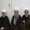 مراسم بزرگداشت آیت الله العظمی موسوی اردبیلی در دفتر آیت الله العظمی سیستانی سال ۹۵