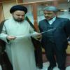 دیدار حجت الاسلام و المسلمین حاج سید مصطفی میرلوحی