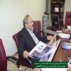 دیدار دکتر سید محمد کاظم موسوی بجنوردی با مدیرعامل و معاونین مؤسسه اهل البیت در تیرماه ۸۵