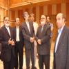دیدار دکتر عادل، آقای بختیاری، دکتر سقائیان نژاد و مهندس حاج رسولیها با مدیرعامل و معاونین مؤسسه اهل البیت در اردبیهشت ماه ۸۵