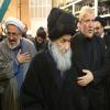 مراسم بزرگداشت آیت الله العظمی موسوی اردبیلی در دفتر آیت الله العظمی سیستانی سال ۹۵