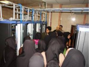 عکس/ بازدید دانشجویان دانشگاه صنعتی از موسسه اهل البیت در اسفند ۹۲