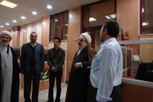 عکس/ دیدار آیت الله نجم الدین طبسی با مدیرعامل و معاونین مؤسسه اهل البیت در اسفندماه ۸۸