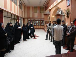 عکس/ بازدید دبیران آموزش و پرورش ناحیه یک استان اصفهان در آذرماه ۹۱