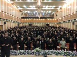 عکس/ مقتل خوانی تاسوعا و عاشورا ۱۴۳۹؛ سالن اجتماعات مؤسسه اهل البیت (ع)