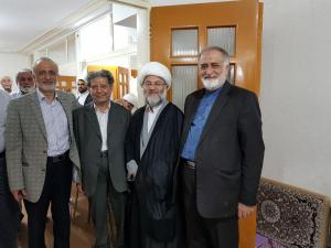 مراسم افتتاحیه دفتر حضرت آیت الله العظمی وحید خراسانی