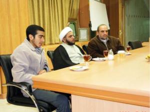 عکس/ دیدار حجت الاسلام و المسلمین روحانی یمنی با مدیرعامل و معاونین مؤسسه اهل البیت در آذرماه ۸۸
