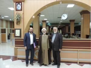 عکس/ بازدید نماینده مقام معظم رهبری در اتحادیه انجمن های اسلامی دانش آموزان از موسسه اهل البیت در مردادماه ۹۶