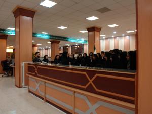 عکس/ بازدید دانشجویان کتابداری دانشگاه علوم پزشکی از موسسه اهل البیت در اردبیهشت ماه ۸۸