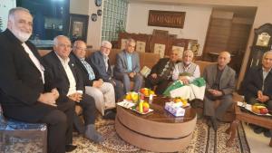 عکس/ دیدار و عیادت اعضای هیئت مدیره مجمع خیرین سلامت اصفهان از محمدعلی خامی در آذرماه ۹۷