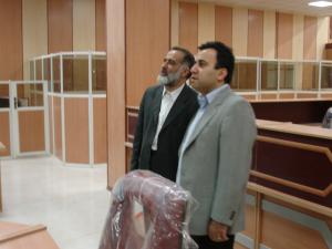 عکس/ دیدار سید علی فیروز آبادی، سید حسین قاسمی حسینی و مهندس مازیار پرویزی با مدیرعامل و معاونین موسسه اهل البیت در ادبیهشت ماه ۸۵