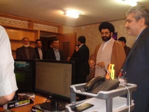 عکس/ بازدید مدیرعامل موسسه اهل البیت از مرکز تحقیقات رایانه ای حوزه علمی در اسفندماه ۹۲