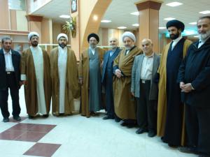 عکس/ دیدار حضرت آیت الله آقای حاج سیدیوسف طباطبایی نژاد با مدیرعامل و معاونین موسسه اهل البیت