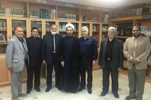 عکس/ دیدار حجت الاسلام و المسلمین یوسف پور و هیات همراه با مدیرعامل و معاونین مؤسسه اهل البیت در مهرماه ۹۵