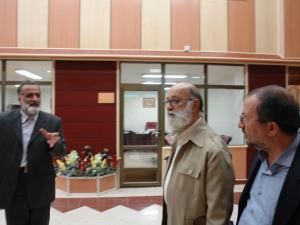 عکس/ دیدار دکتر مهدی چمران با مدیرعامل و معاونین موسسه اهل البیت