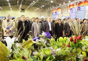 عکس/ دیدار ریاست جمهوری با جمعی از منتخبین و فرهیختگان استان اصفهان در آذرماه ۸۸