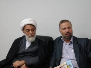 عکس/ بازدید آیت الله زاده معظم حجت الاسلام و المسلمین  ناصری از موسسه اهل البیت در ادبیهشت ماه ۹۰