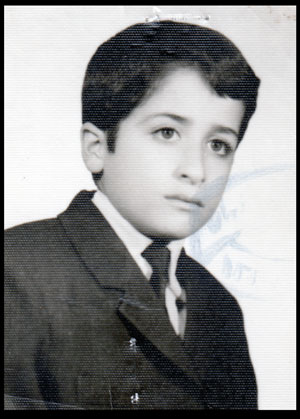 حاج سیدحسین رضازاده در کودکی