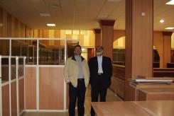 دیدار جناب آقای دکتر حمیدرضا ربیعی رئیس گروه انفورماتیک با مدیرعامل و معاونین موسسه اهل البیت؛ 1385/01/12